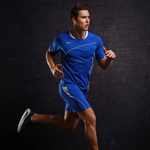 Men sport Running clothes ,soccer Training Tracksuit Quick Dry Loose