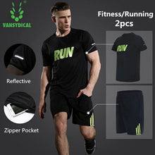 Summer Sports Suits Men's Gym Clothes Running Set Quick Dry Fitness Sportswear Basketball Workout Jogging Suits 2pcs