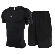 Sports Suit Men's Running Compression Tights Set Fitness Basketball Workout Jogging Suits Gym Sportswear 2-5pcs