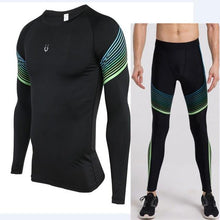 Sports Suit Men's Running Compression Tights Set Fitness Basketball Workout Jogging Suits Gym Sportswear 2-5pcs