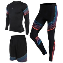 Sports Suit Men's Running Compression Tights Set Fitness Basketball Workout Jogging Suits Gym Sportswear 2-5pcs